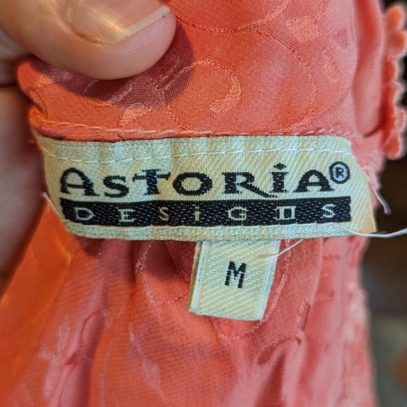 Romantic Summer Silk Dress - ASTORIA DESIGNS - Picture 7 of 7